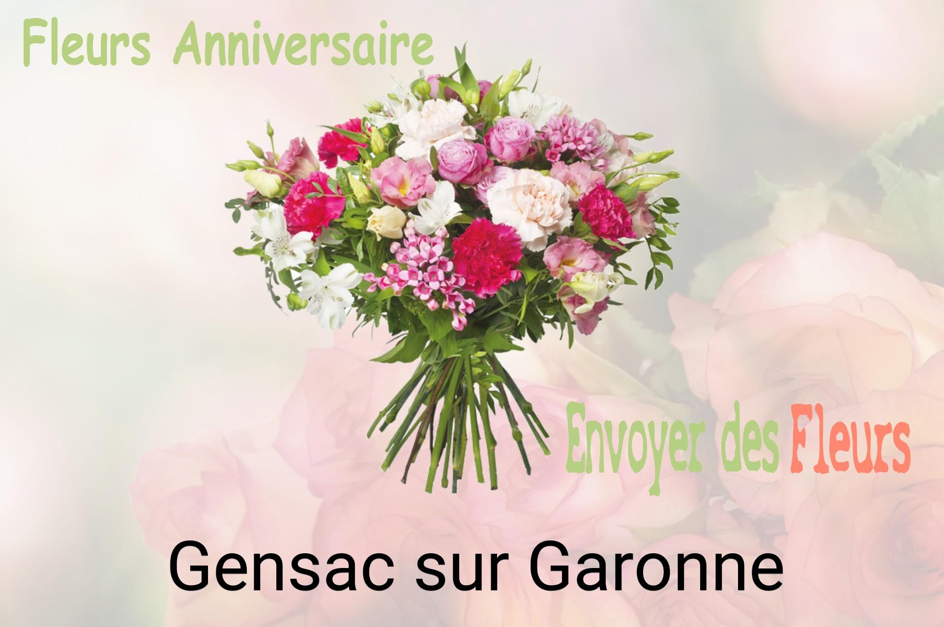 Bouquet de fleurs d’anniversaire livré à Gensac-sur-Garonne